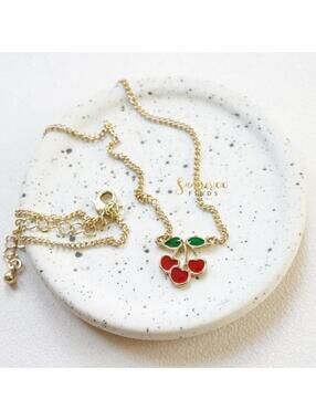 Urban Outfitters Cherry Necklace